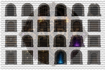 Dungeon Asset Pack – Pixel Art by SakPix