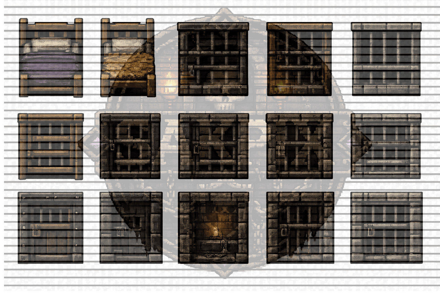 Dungeon Asset Pack – Pixel Art by SakPix