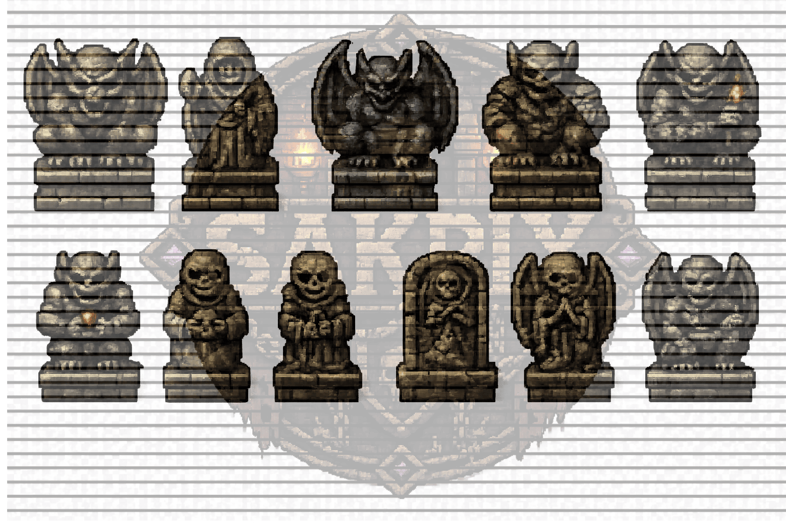 Dungeon Asset Pack – Pixel Art by SakPix