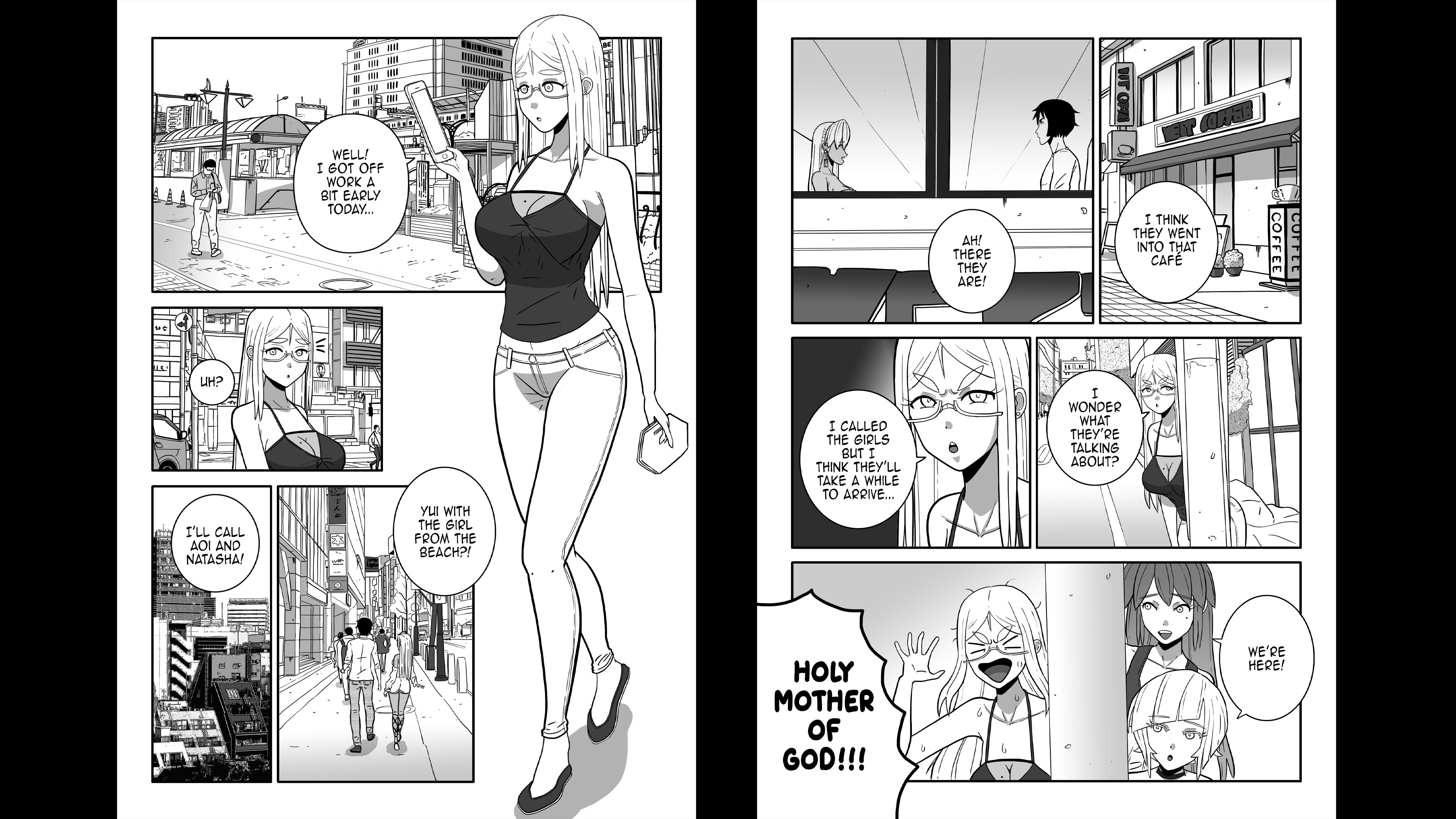 Screenshot 5 for Three Superpowered Girls Moved In With Me After Saving the World! - Chapter 4
