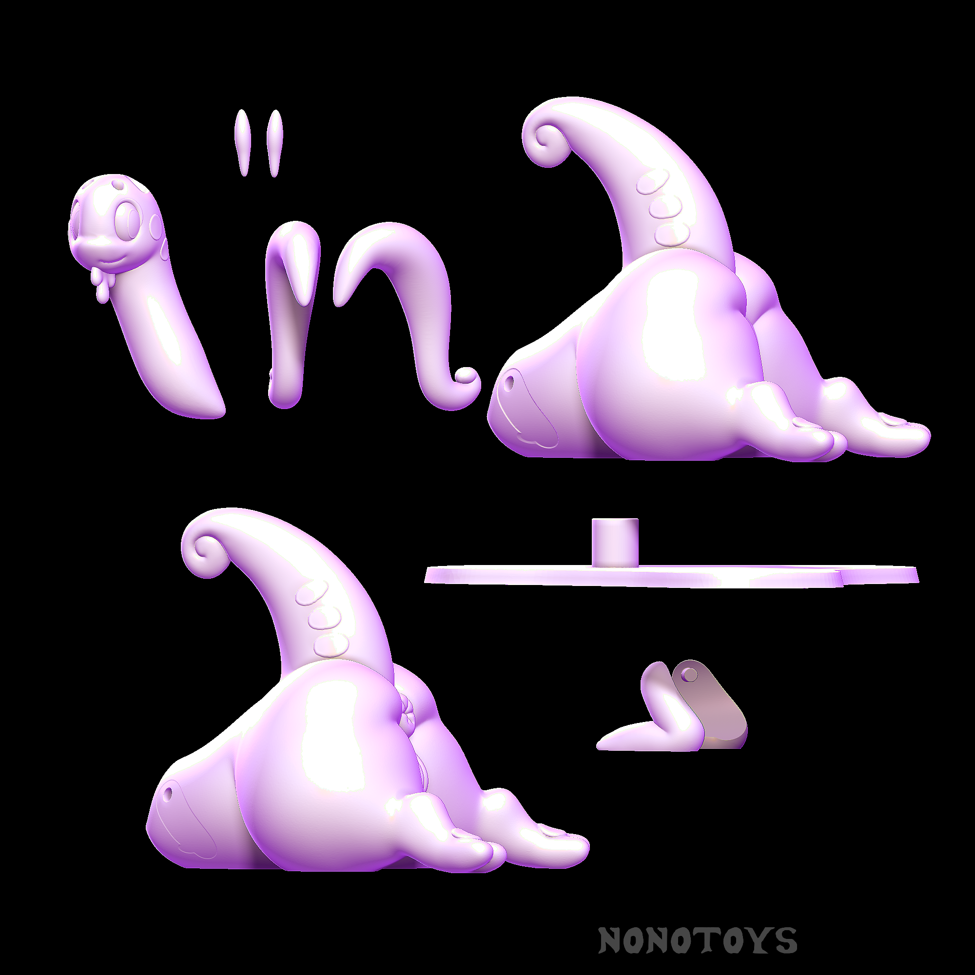 Goodra - NSFW/SFW 3D print model by NoNoToys