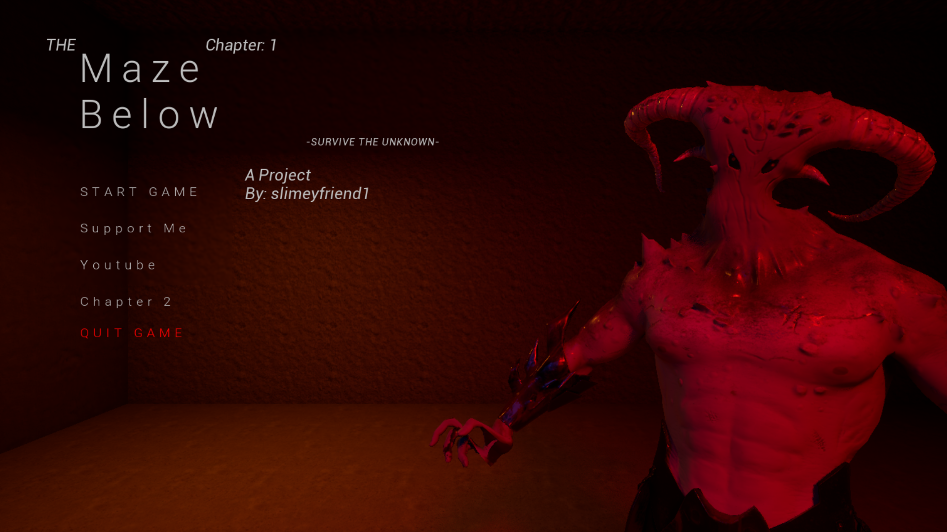 Screenshot 2 for The Maze Below: Chapter I — Survive the Unknown
