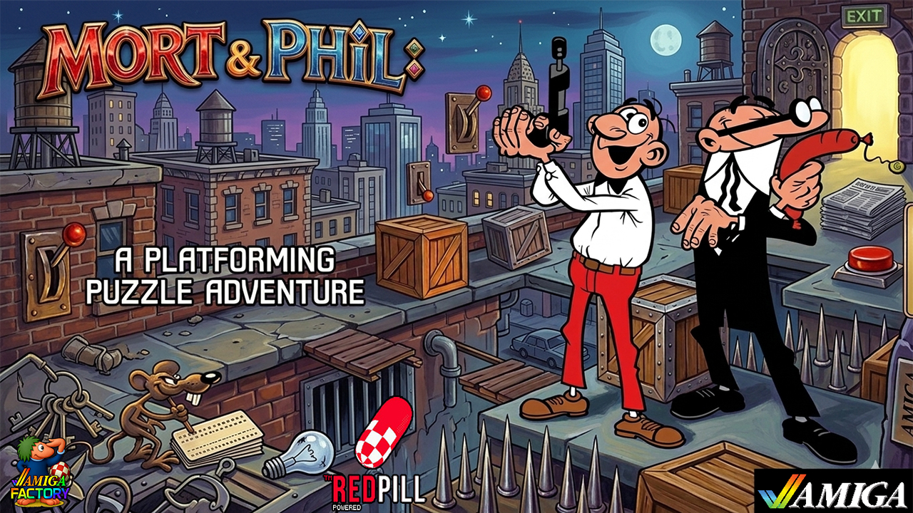 Screenshot 2 for Mort & Phil - AMIGA