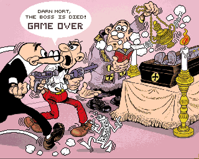 Screenshot 9 for Mort & Phil - AMIGA