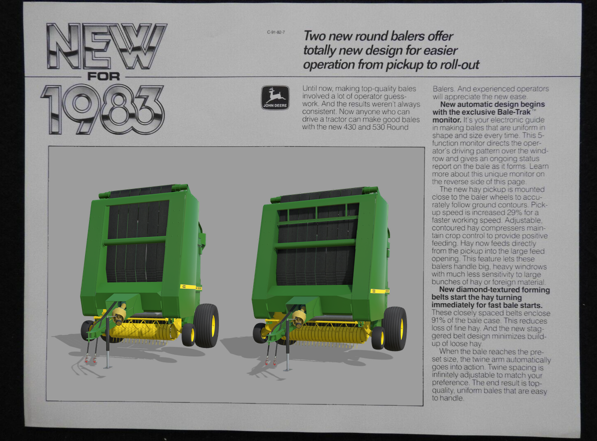 Screenshot 4 for John Deere 30, 5, 6, and 7 Series Round Balers - FS22