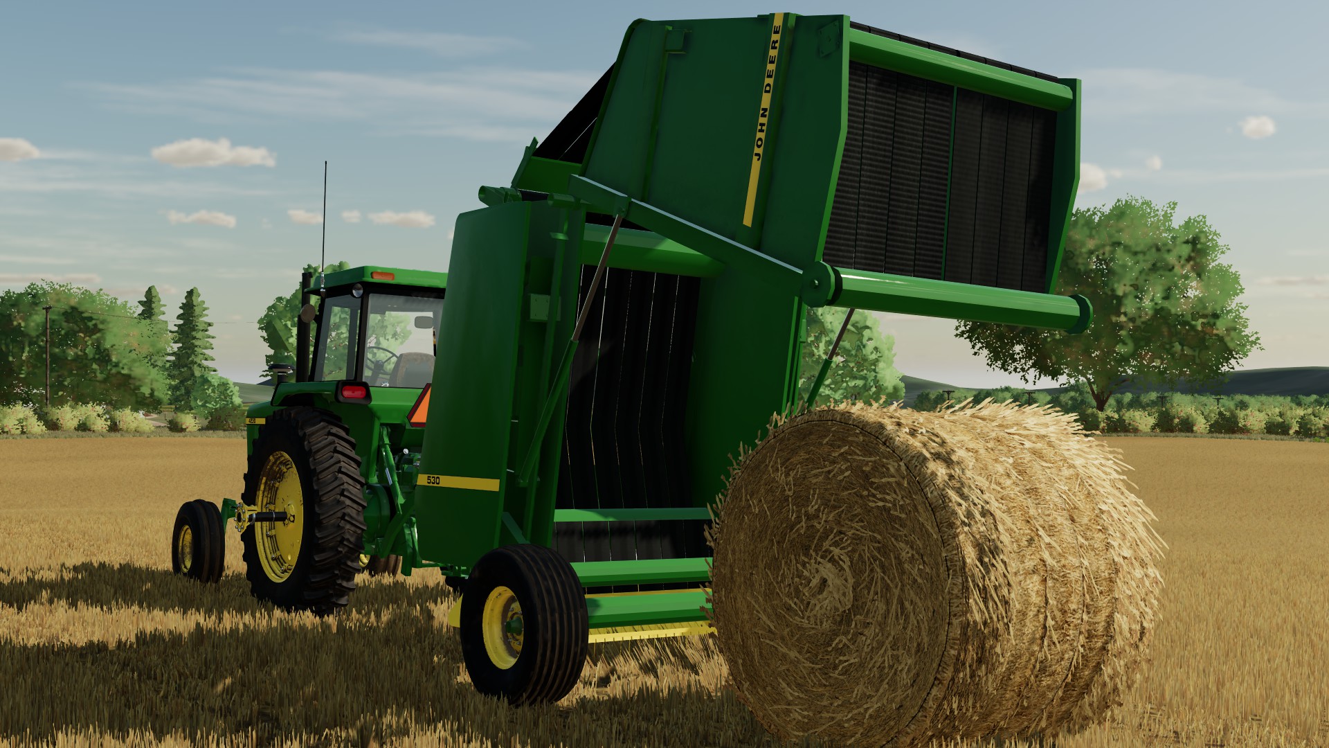 Screenshot 5 for John Deere 30, 5, 6, and 7 Series Round Balers - FS22