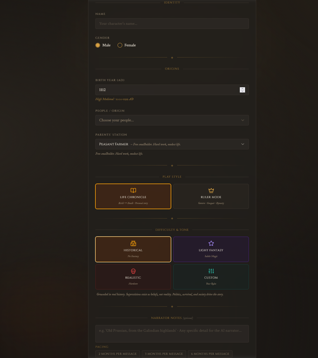Screenshot 2 for Chronicle Fate (need to go to description)