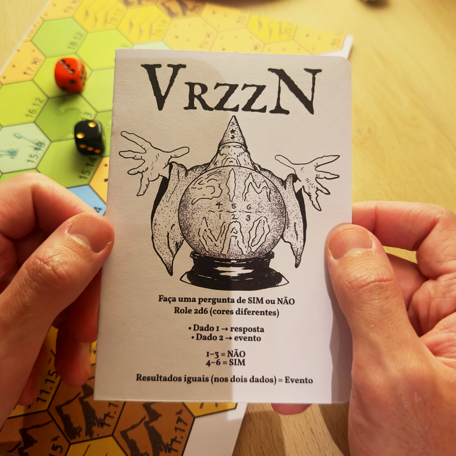 Screenshot 2 for VrzzN — Oráculo RPG Solo (Jogue sem preparação)