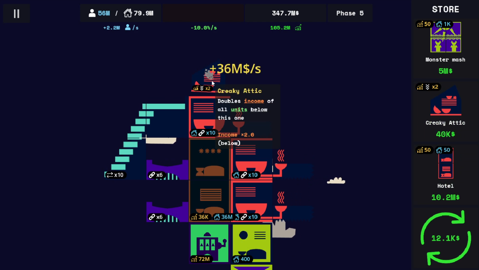 Screenshot 4 for Hilbert's (in)finite tower