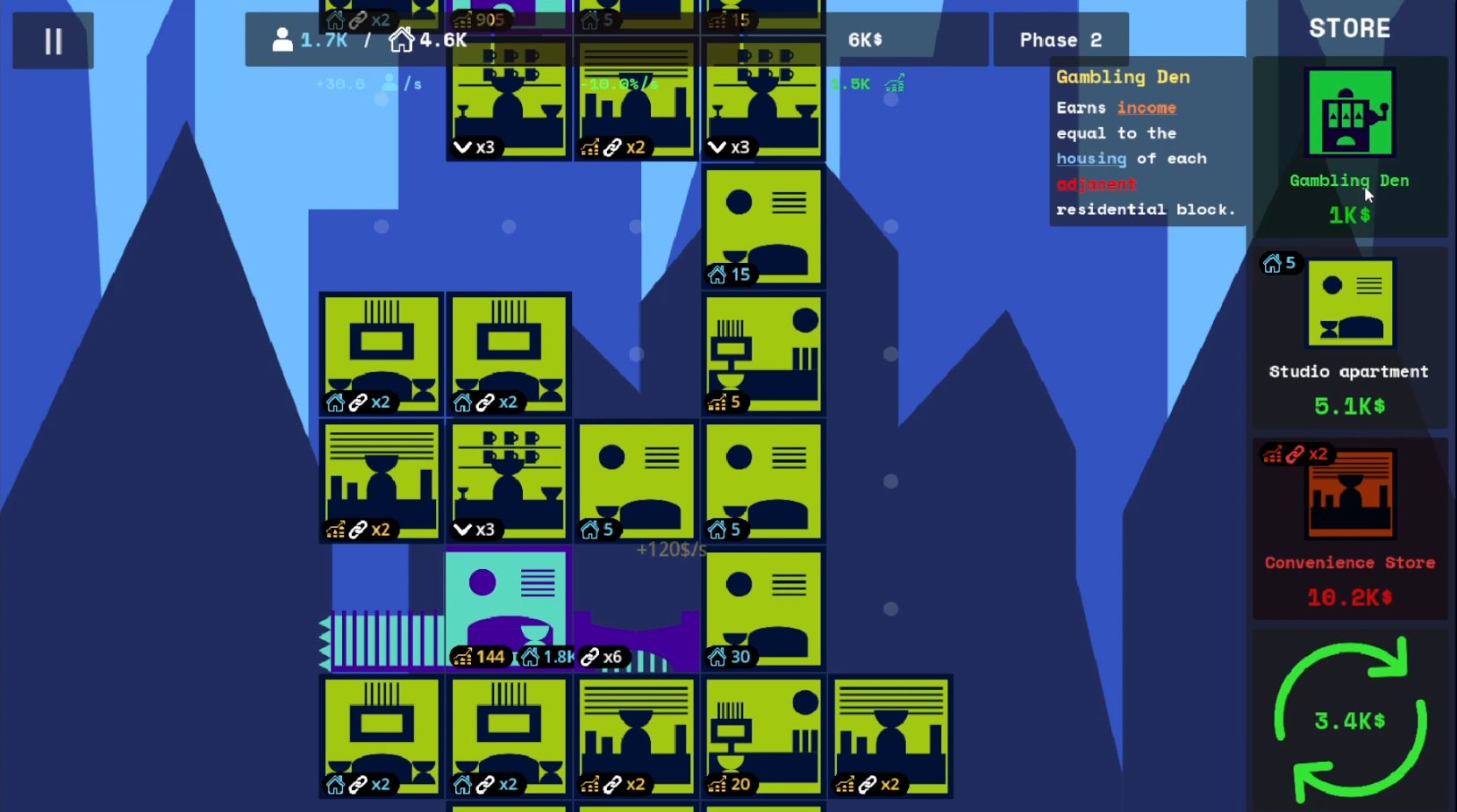 Screenshot 2 for Hilbert's (in)finite tower