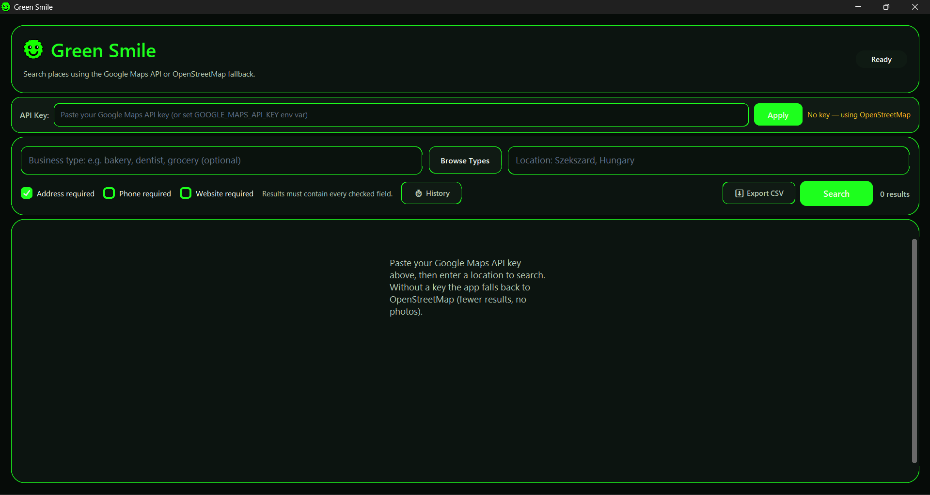 Screenshot 2 for Green Smile