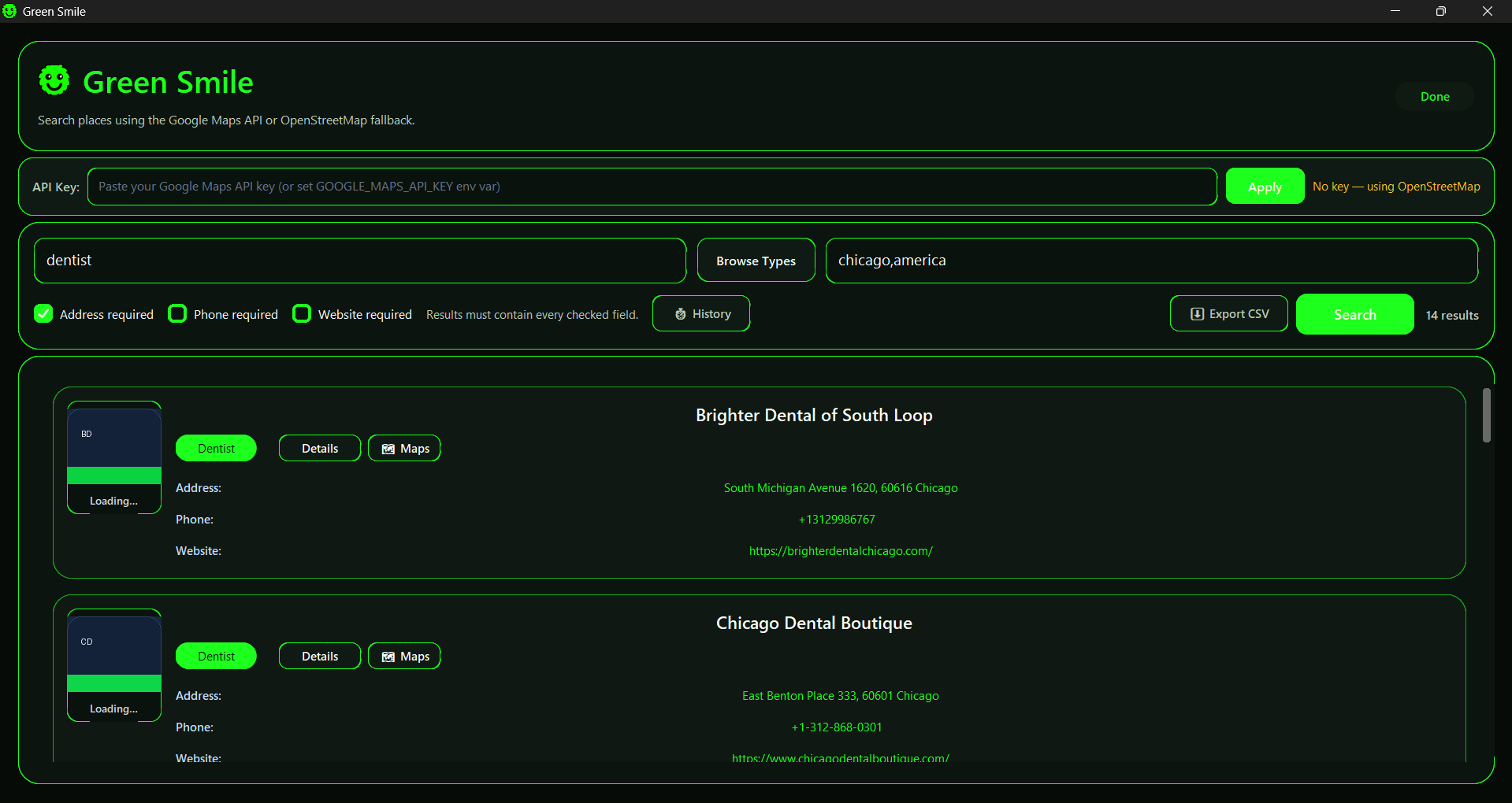 Screenshot 3 for Green Smile