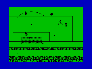 Estadísticas detalladas para cada partido de fútbol Pantalla de estadísticas de partido de Speccy Soccer