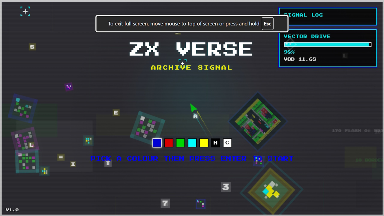 ZX VERSE // ARCHIVE SIGNAL V1.0 - ZX Verse // Archive Signal by