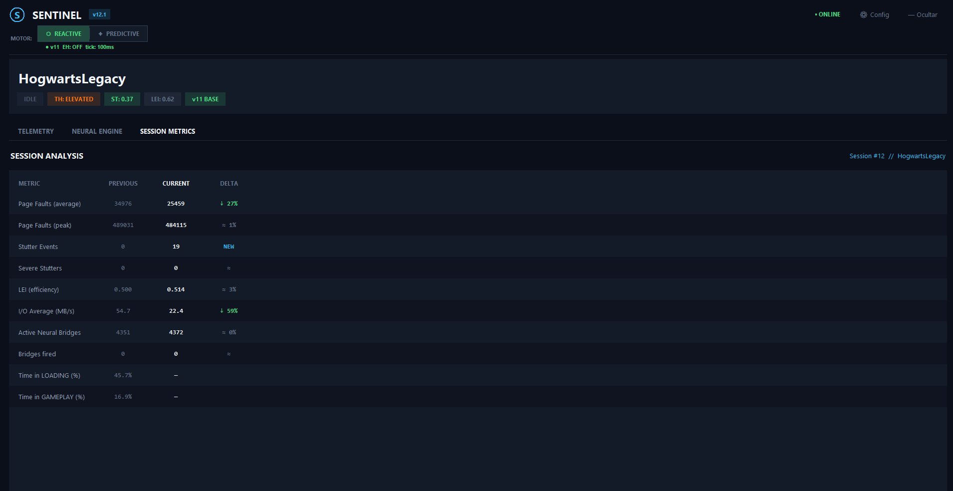 Screenshot 3 for Sentinel v12 Obsidian Game Optimizer