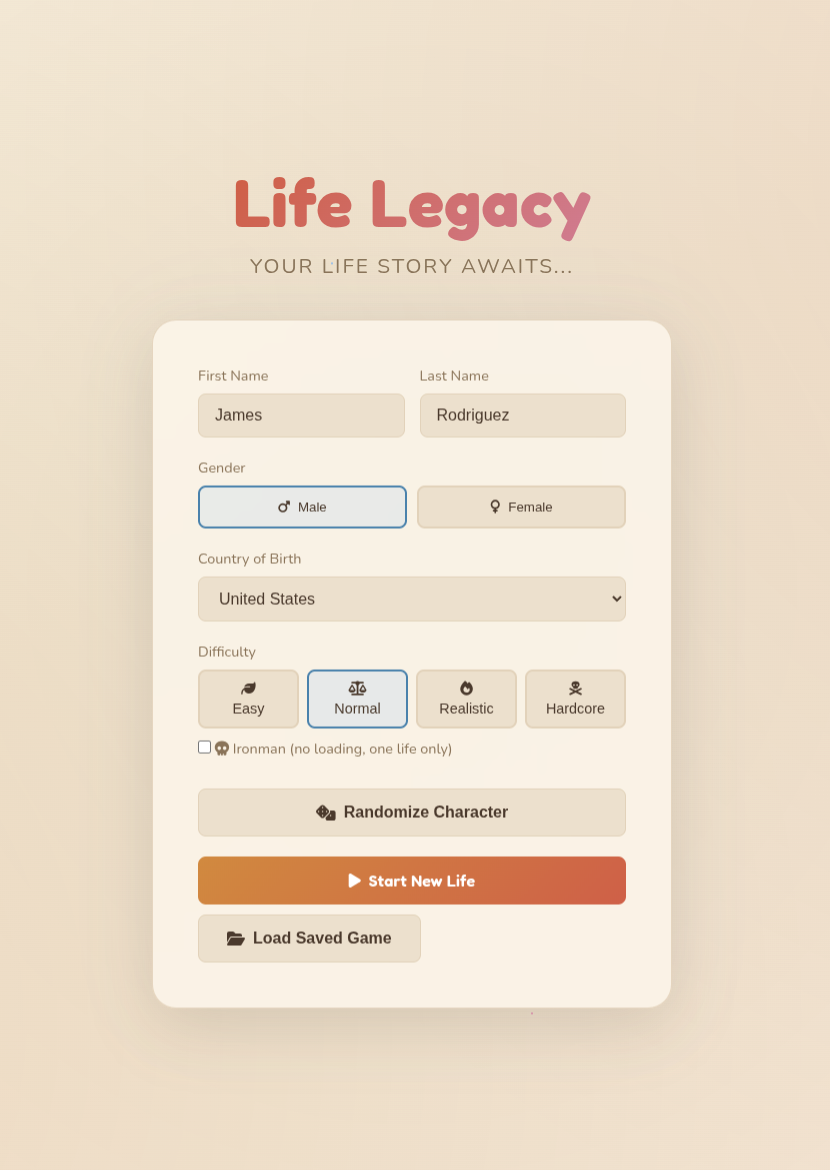 Screenshot 2 for Life Legacy – Realistic Life Simulator (Career, Business, Choices)