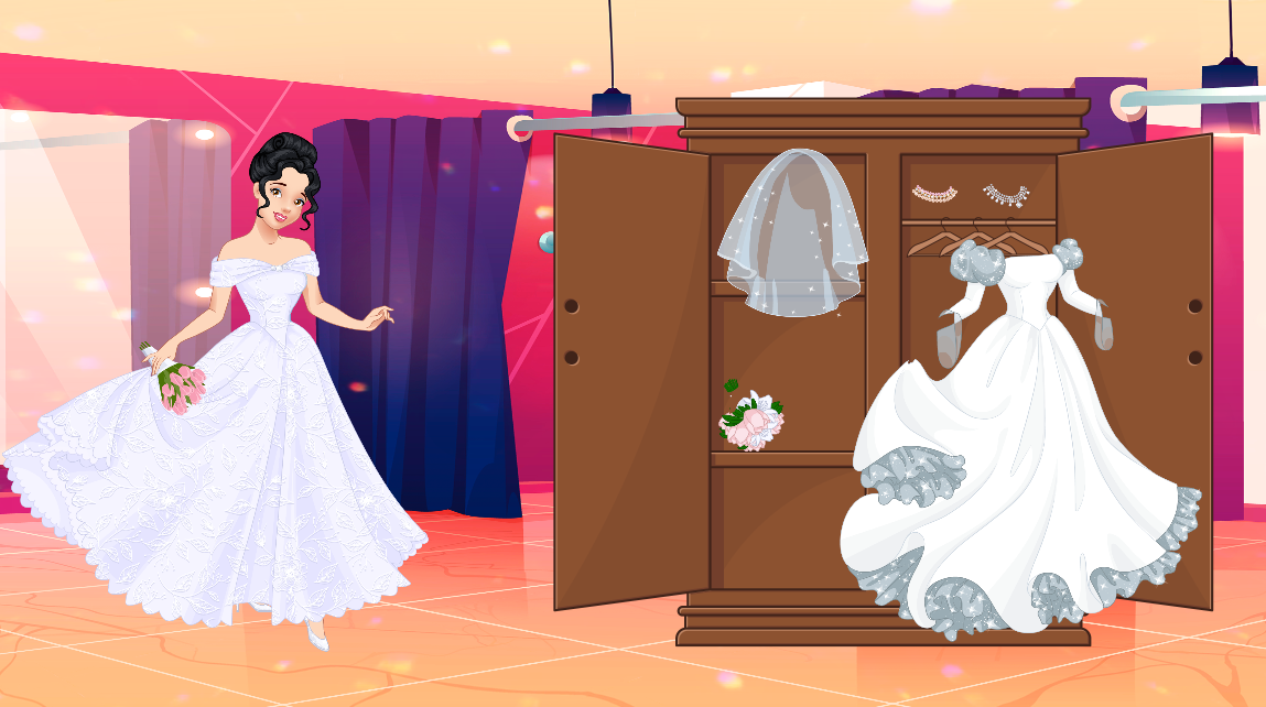 Screenshot 2 for Bride-to-Be Dress Up