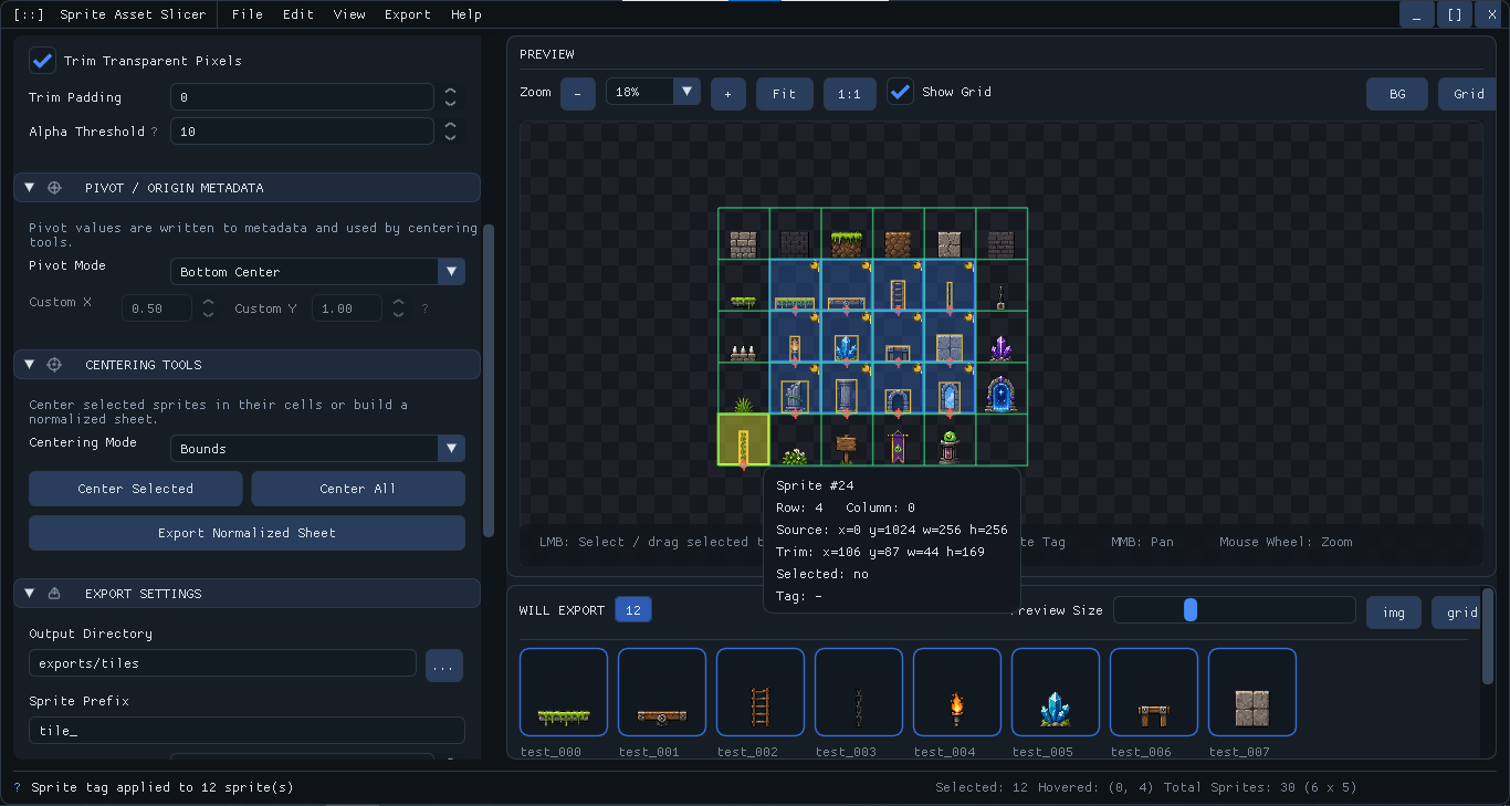 Sprite Asset Slicer by Heyter