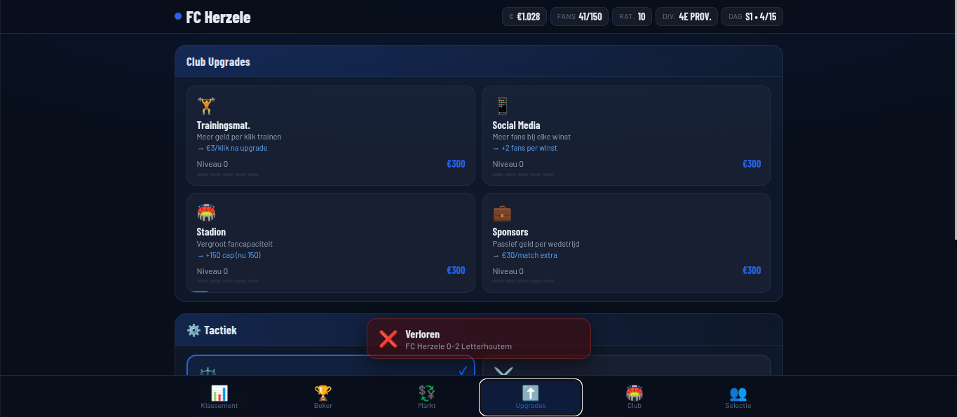 Screenshot 6 for Idle Football Manager BE