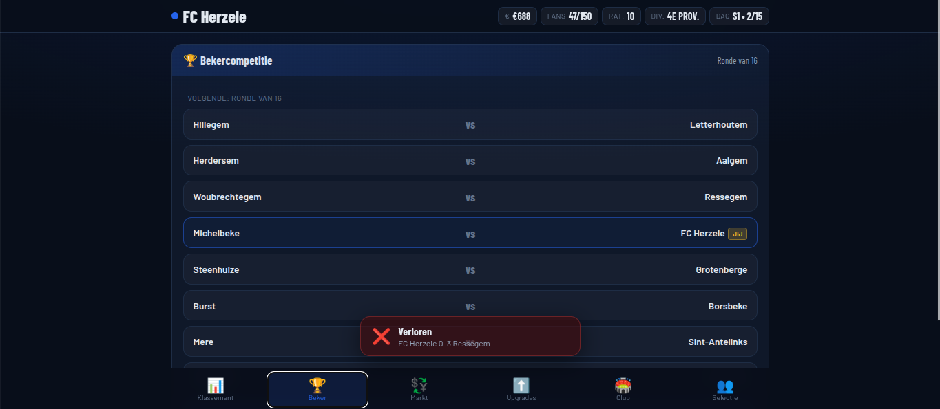 Screenshot 3 for Idle Football Manager BE