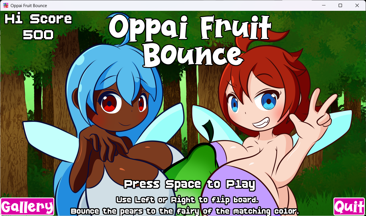 Screenshot 2 for Oppai Fruit Bounce