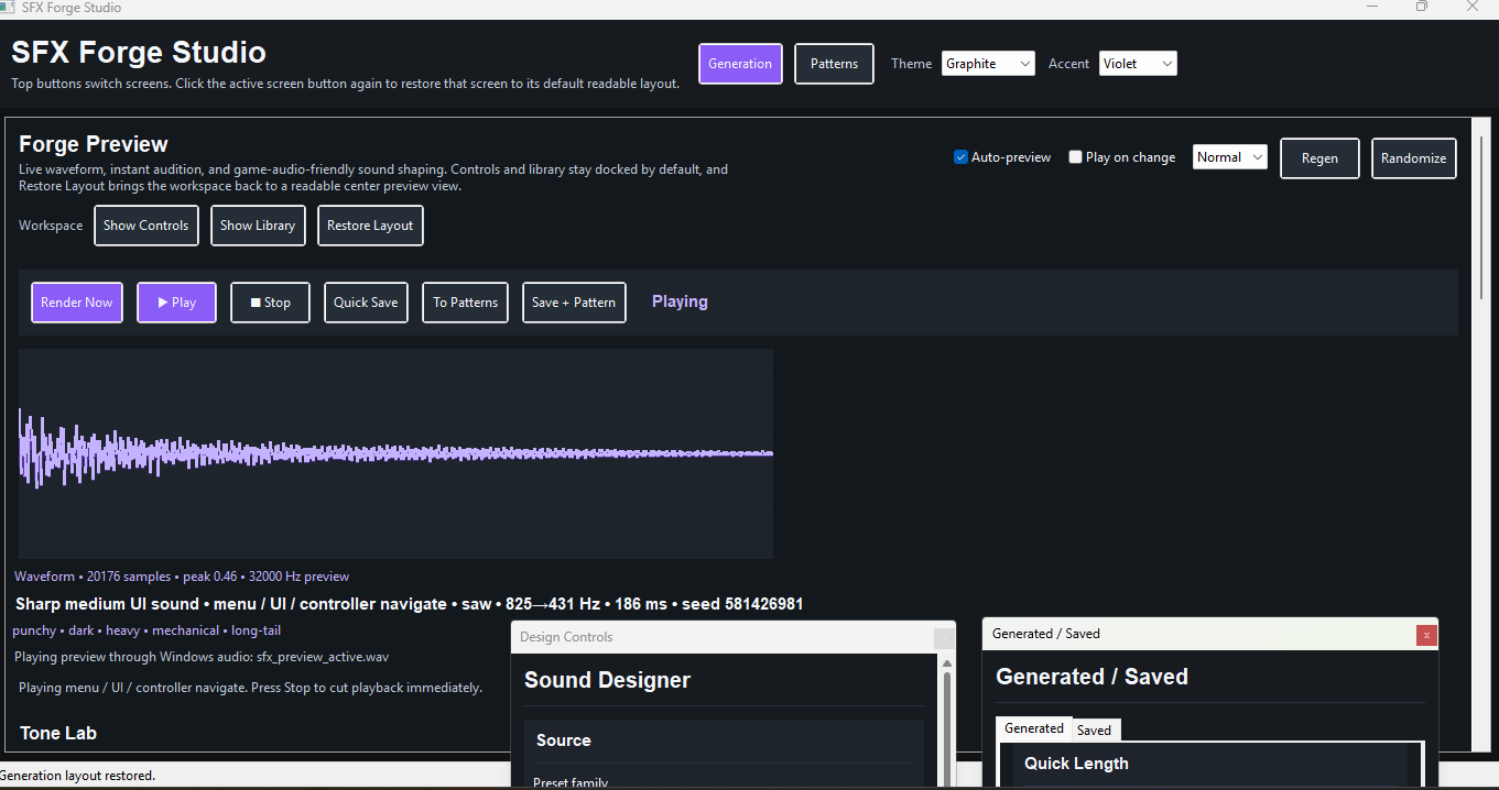 Montana SFX Engine - Beta v1 - Montana SFX Engine by Montana_Jay