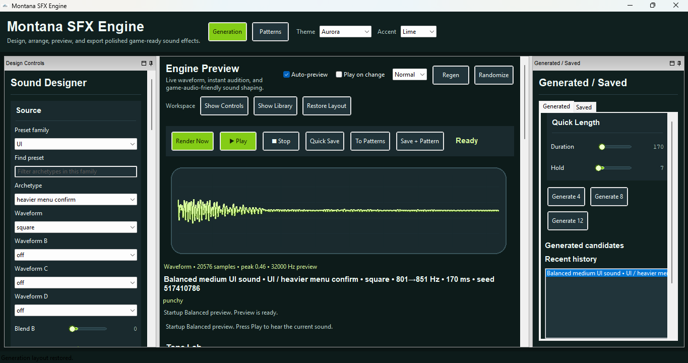Montana SFX Engine by Montana_Jay