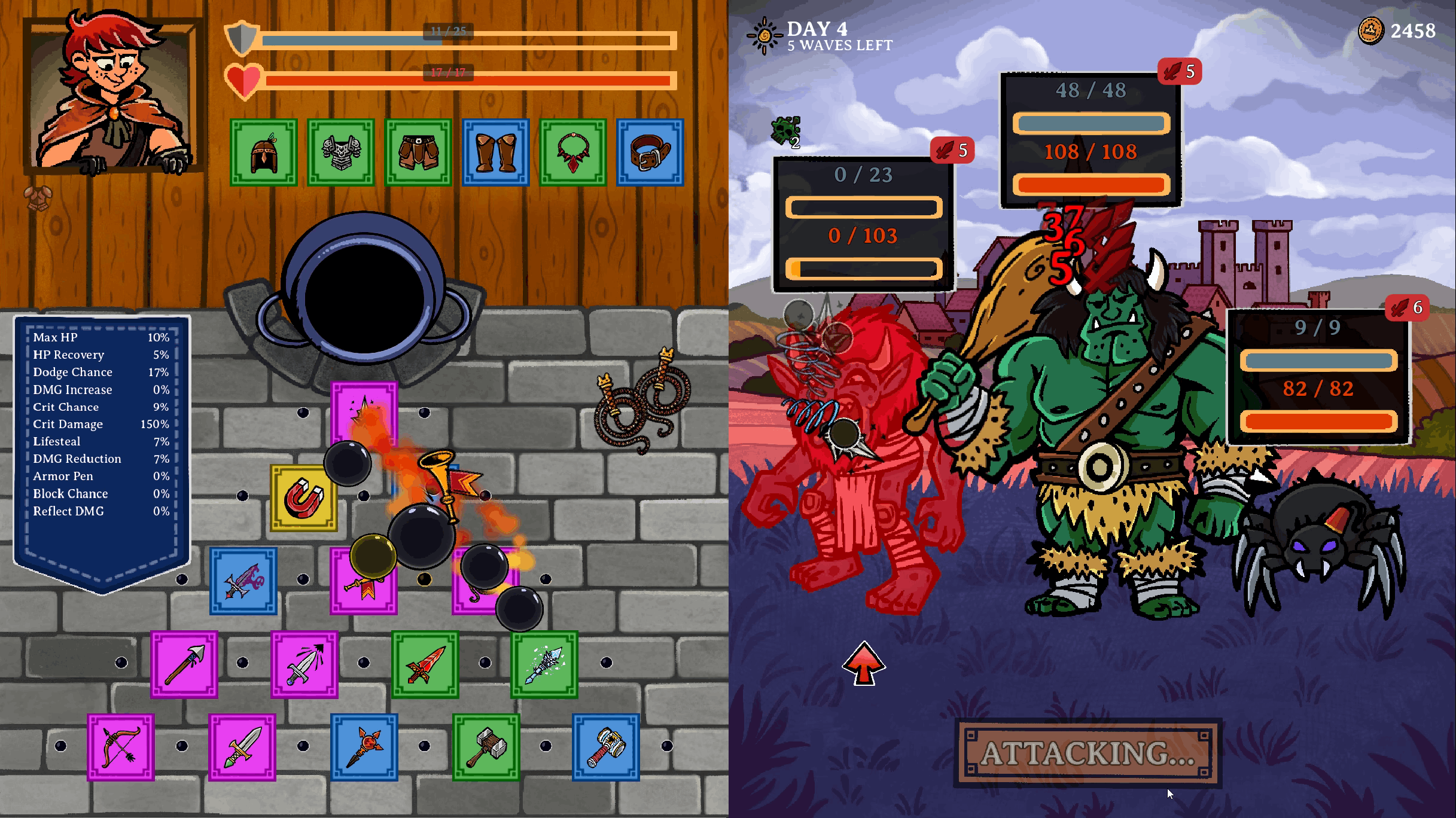 Screenshot 3 for Pinly - A Plinko Roguelike - Demo