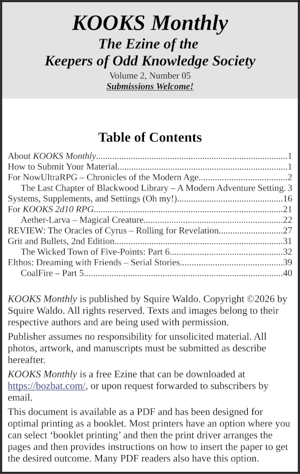 Screenshot 2 for KOOKS Monthly Ezine - May 2026 - Vol 2, No 05