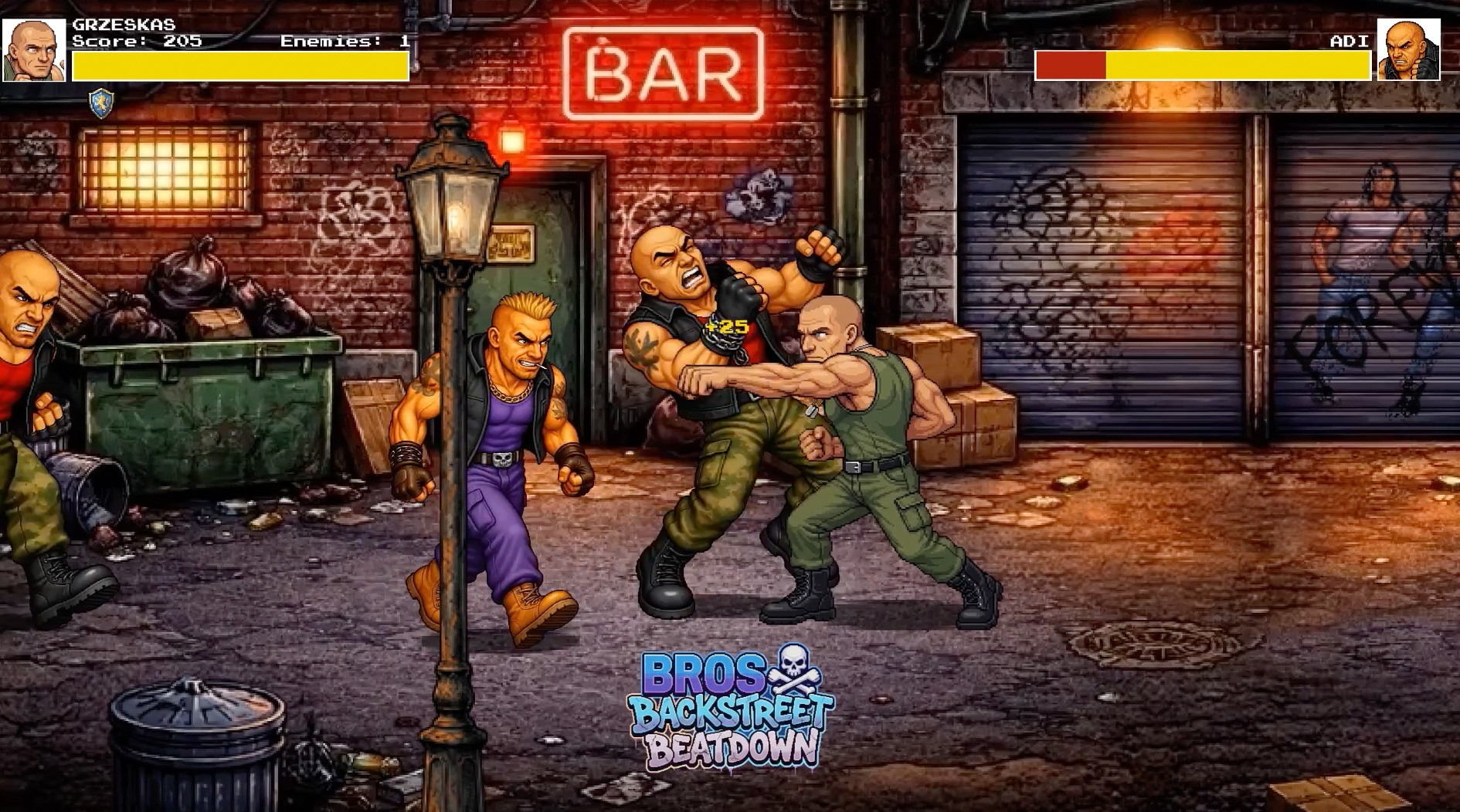 Screenshot 2 for Bros Backstreet Beatdown