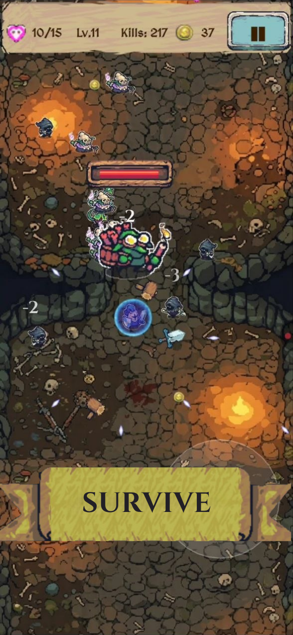Screenshot 3 for SheepKnight: Offline Survivors