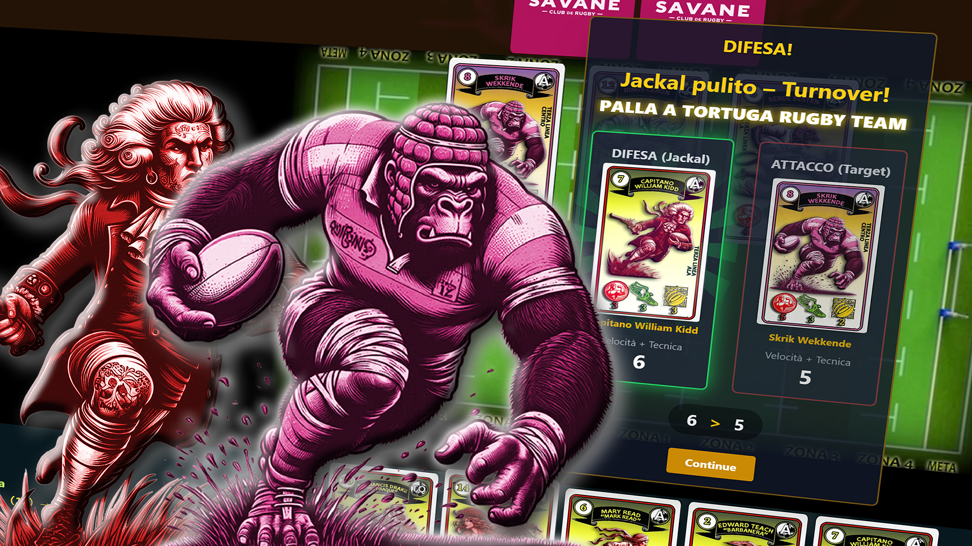 Screenshot 4 for RUGBY CLASH: ARENA