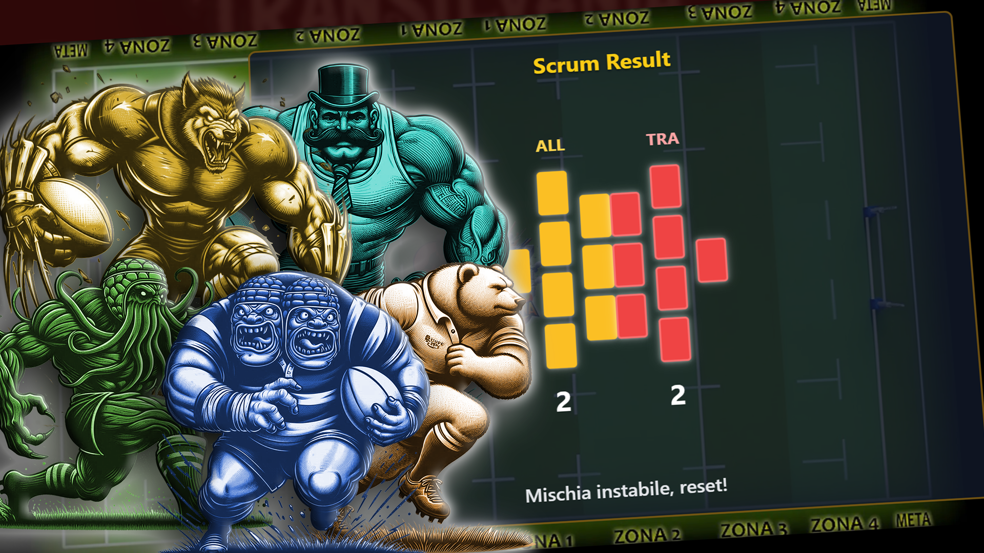 Screenshot 6 for RUGBY CLASH: ARENA