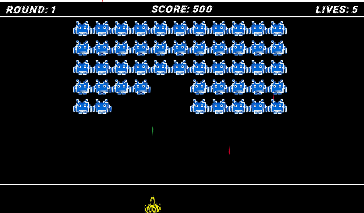 Space Invaders Rebirth by lewisbutler