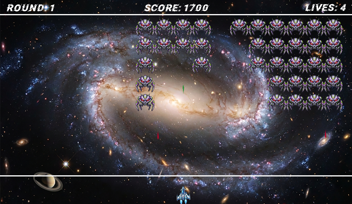 Space Invaders Rebirth by lewisbutler