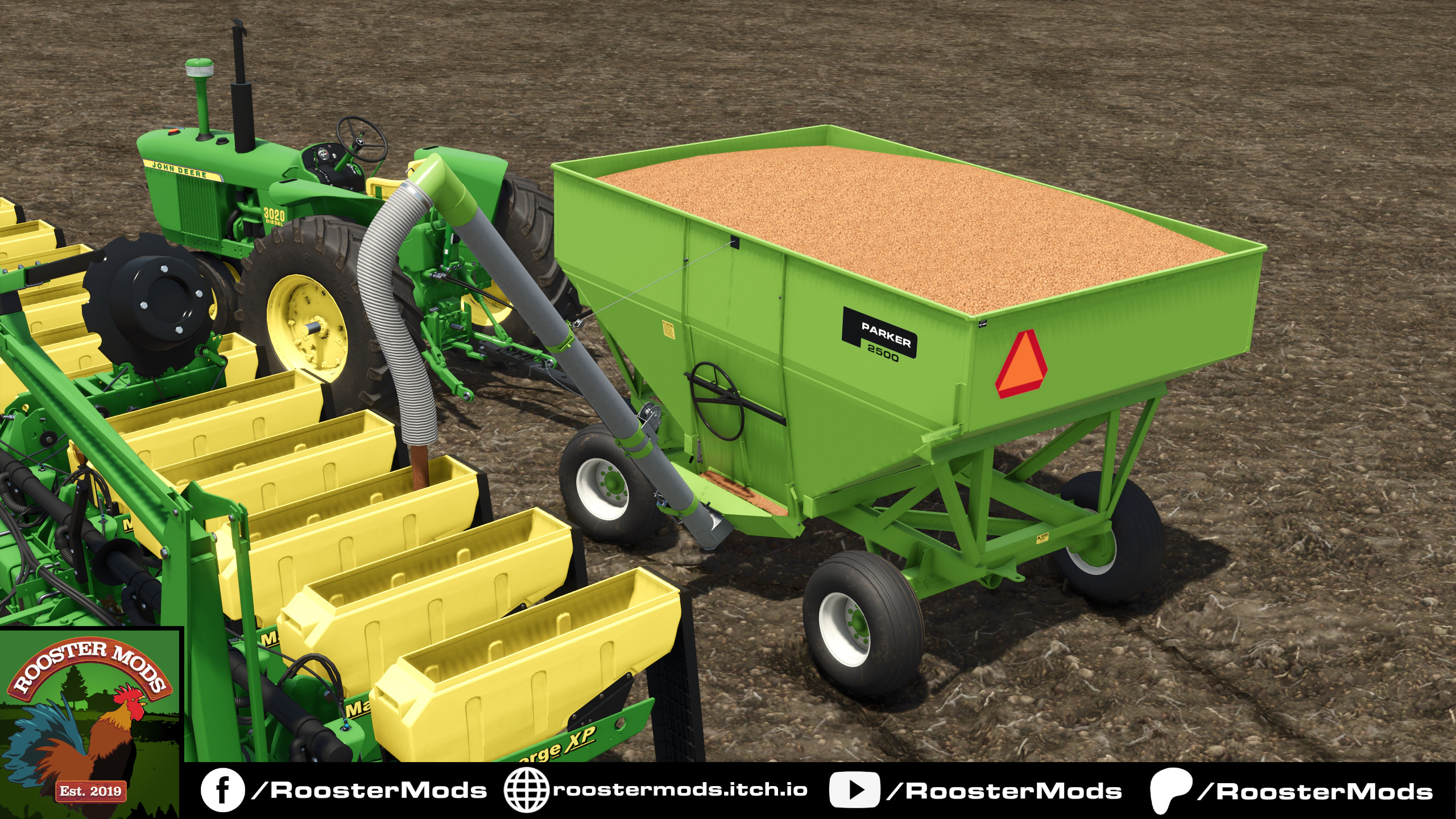 Screenshot 3 for Parker 1400 Auger System on 2500 Gravity Wagon