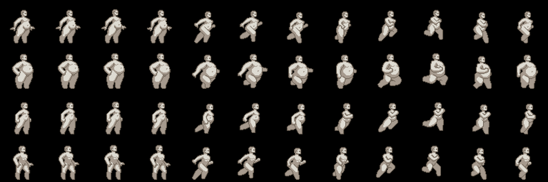 [FREE] x4 Pixel Character Pack by TJack-Coding