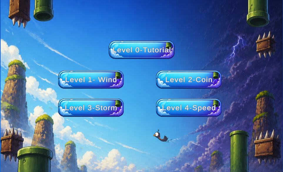 Fly bird by Aquarium959 for UTS Game Design Subjects 2026 - itch.io