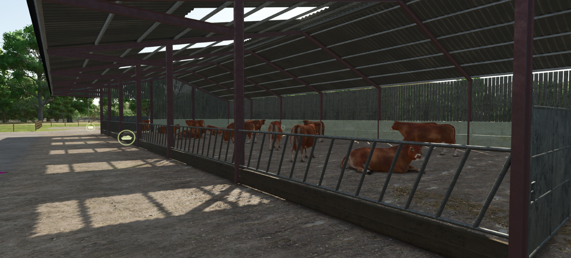 Screenshot 3 for FS25 UK 6 BAY BEEF SHED A