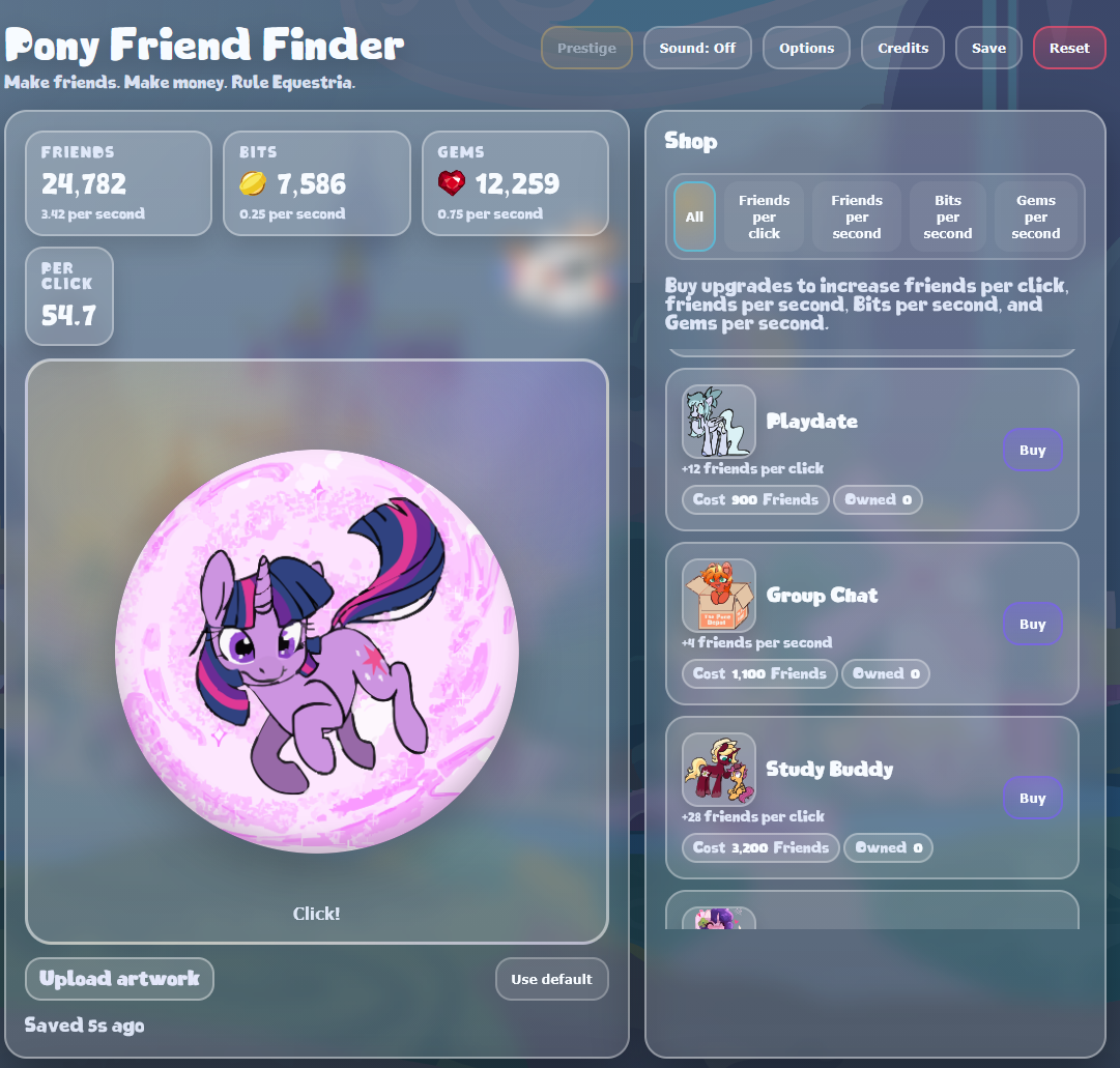Screenshot 2 for Pony Friend Finder [Game]