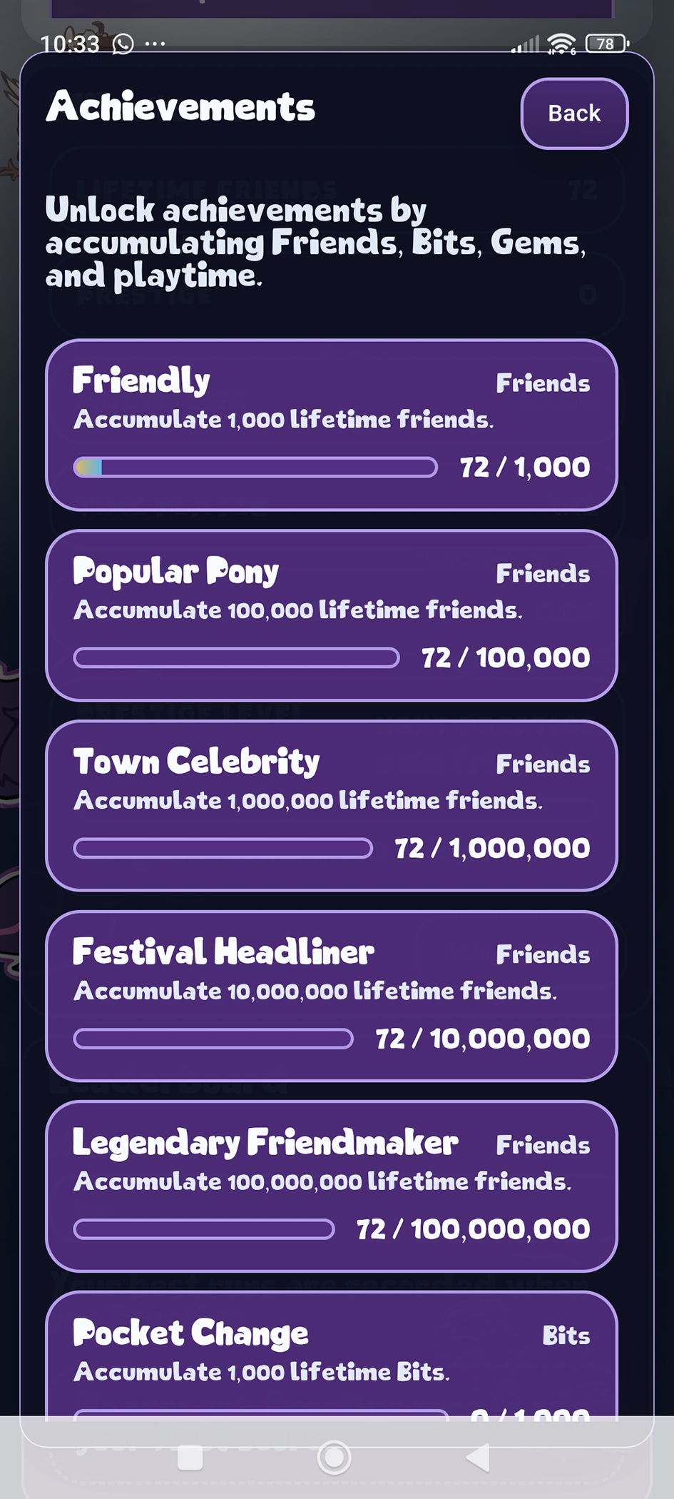 Screenshot 7 for Pony Friend Finder [Game]