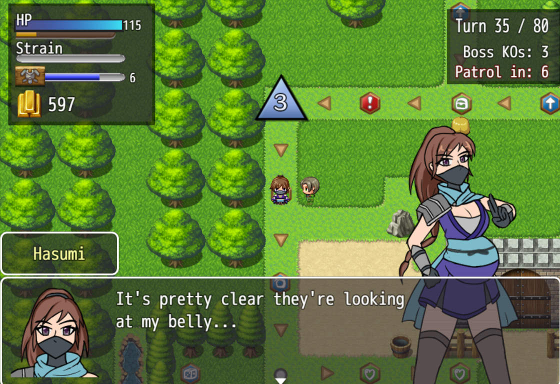 Screenshot 3 for Ninja Pregnancy Board Game