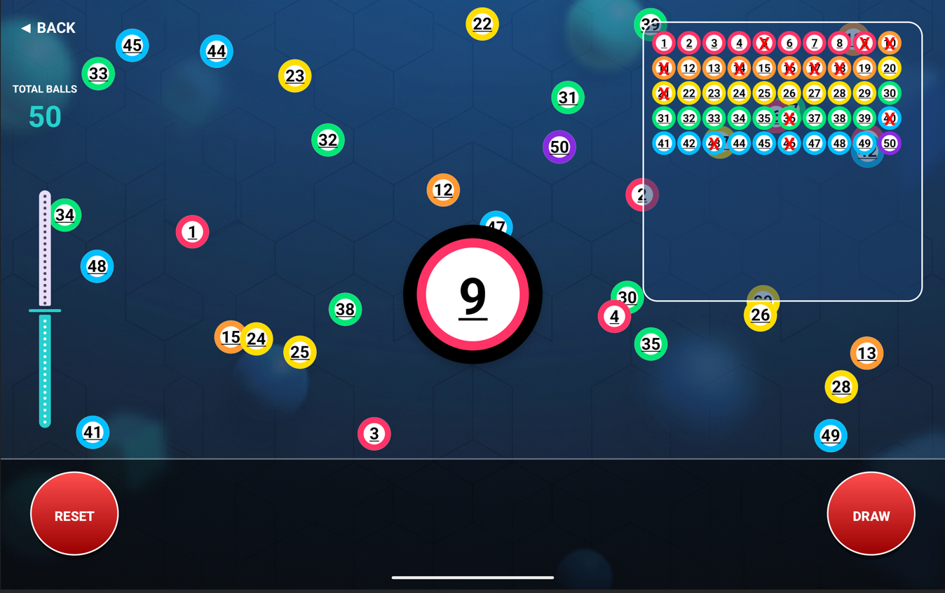 Random Number Ball Machine (tablet ver) by blue.marvle777