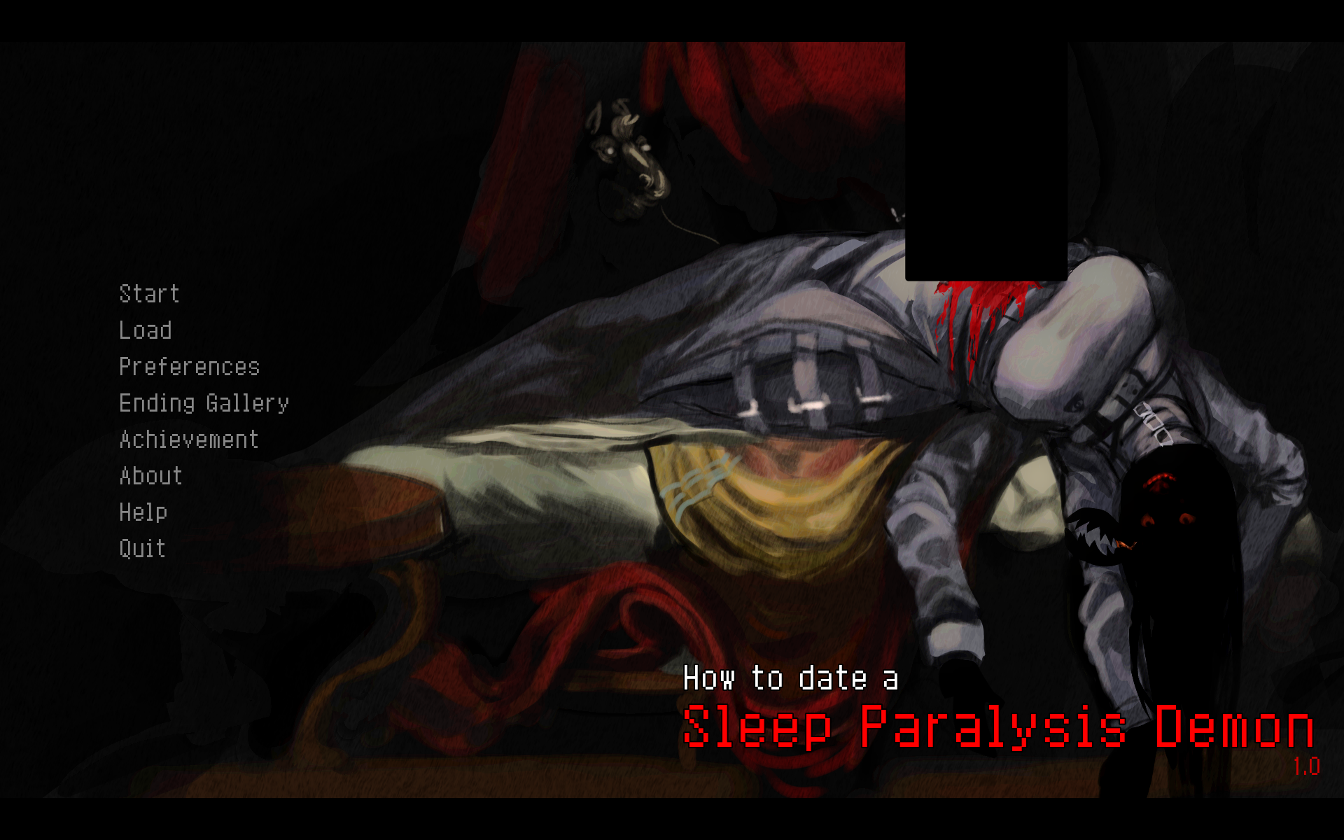 Screenshot 2 for How to date a Sleep Paralysis Demon(Demo)