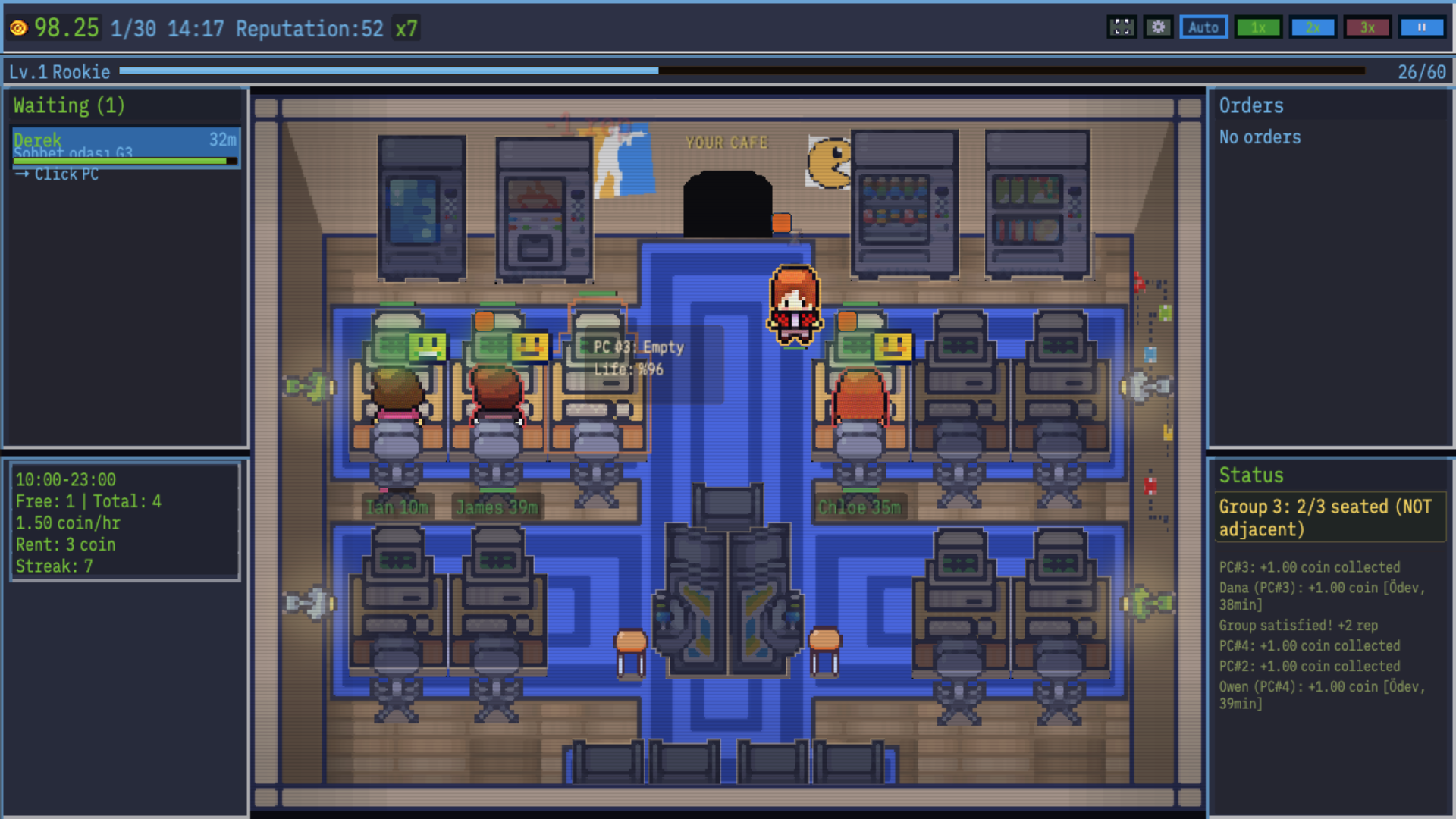 Screenshot 2 for Internet Cafe Tycoon (Play Free Demo)