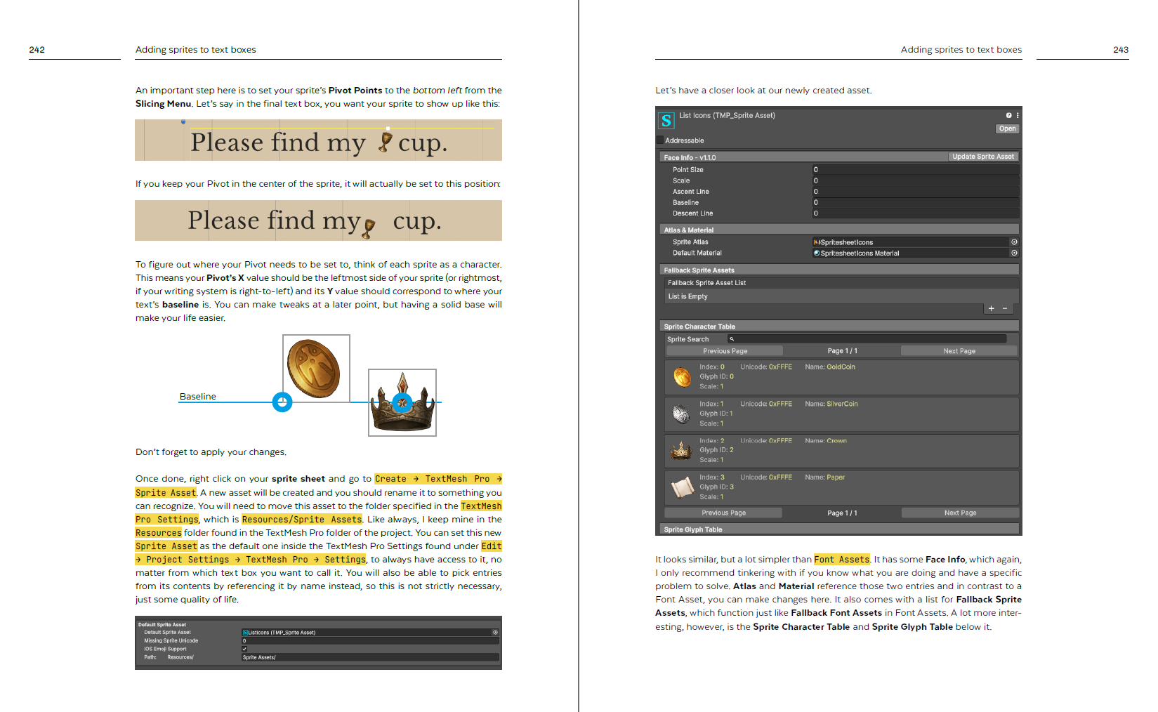 Screenshot 2 for The Ultimate Handbook for Unity's TextMesh Pro