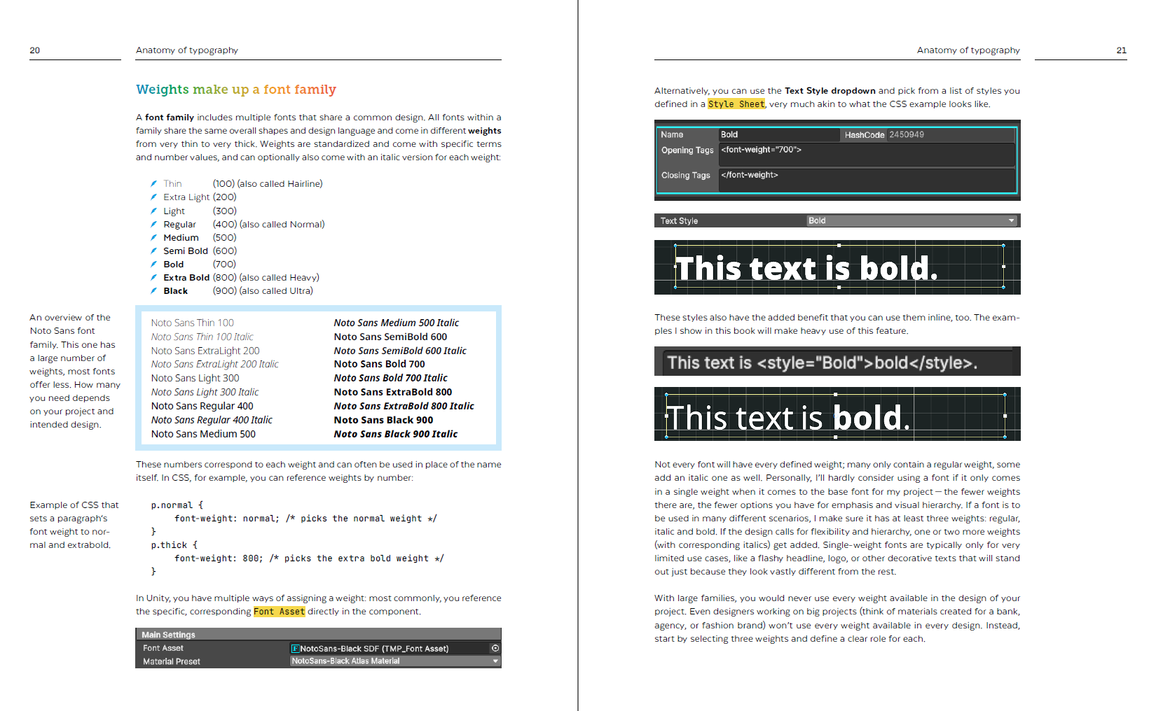 Screenshot 3 for The Ultimate Handbook for Unity's TextMesh Pro