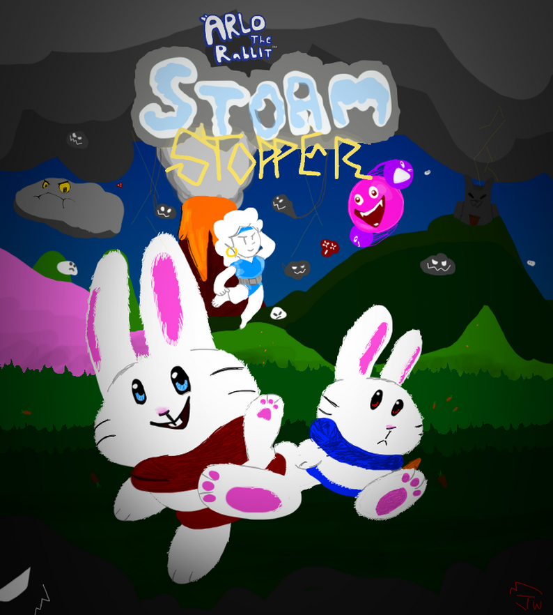 Arlo the Rabbit: Storm Stopper by Joshimations, Crooked Beaker