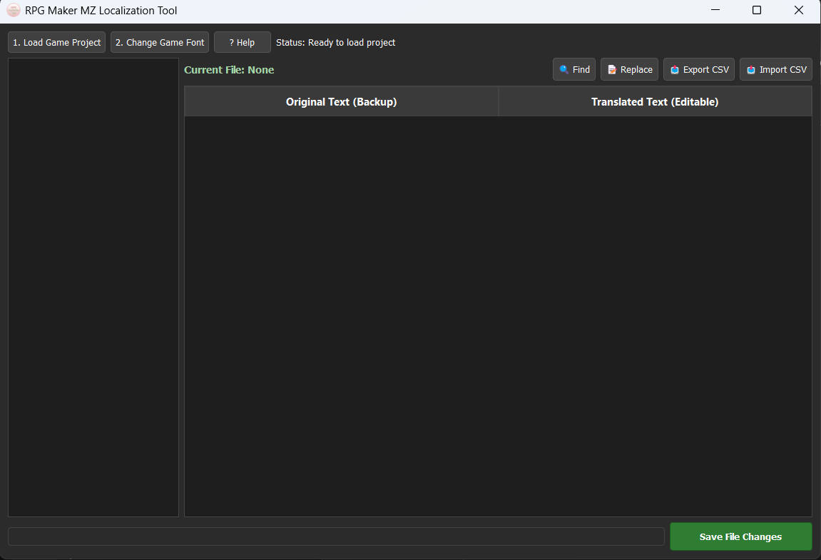 Screenshot 2 for RMMZ Localization Tool