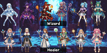 RPG Job Character pack Vol.1 by EXAMGAMES
